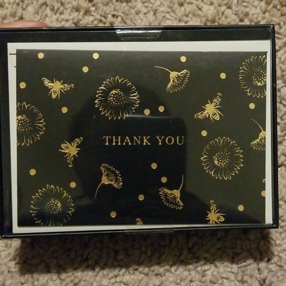 Other - 🔥 4 for $20/ Bees & Flowers Thank You Note Set